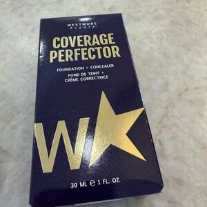NEW Westmore Beauty Coverage Perfector Foundation + Concealer - Sand